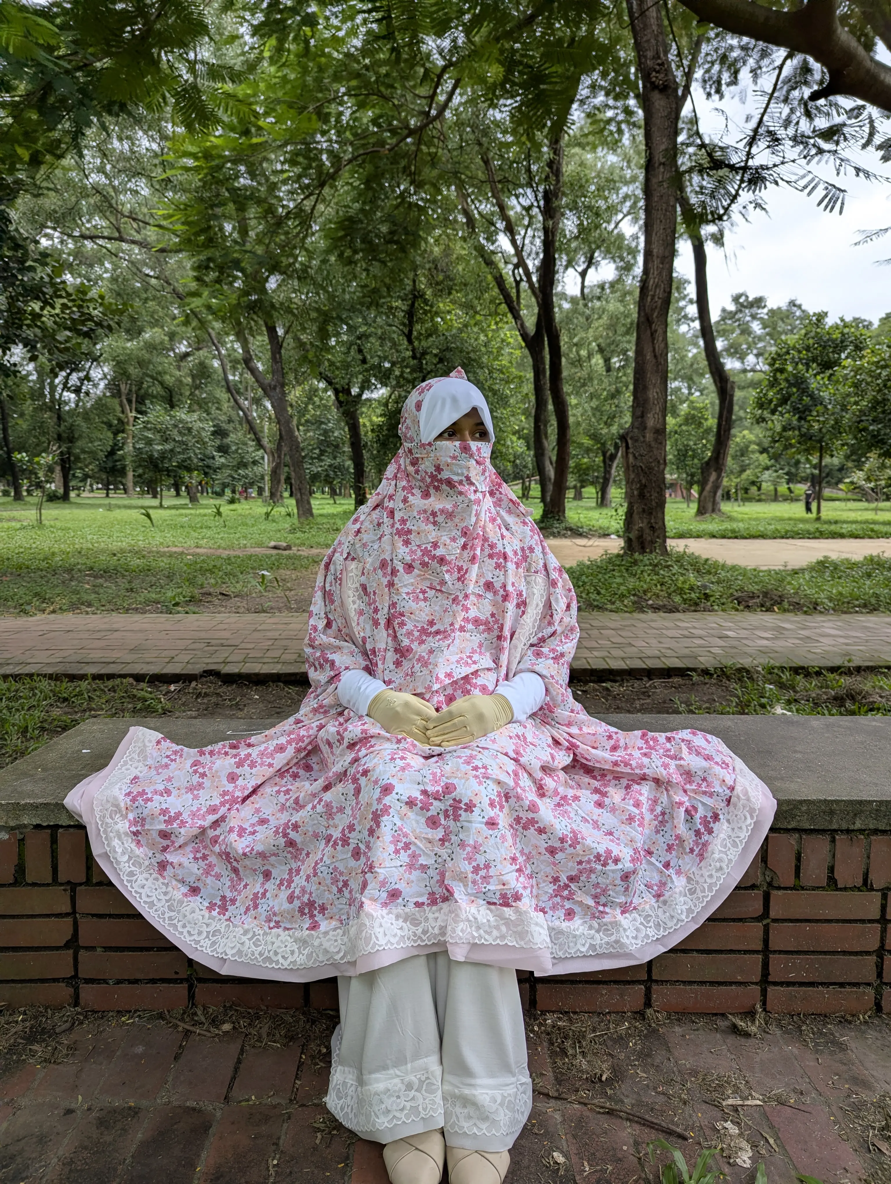 Deep Pink with Niqab