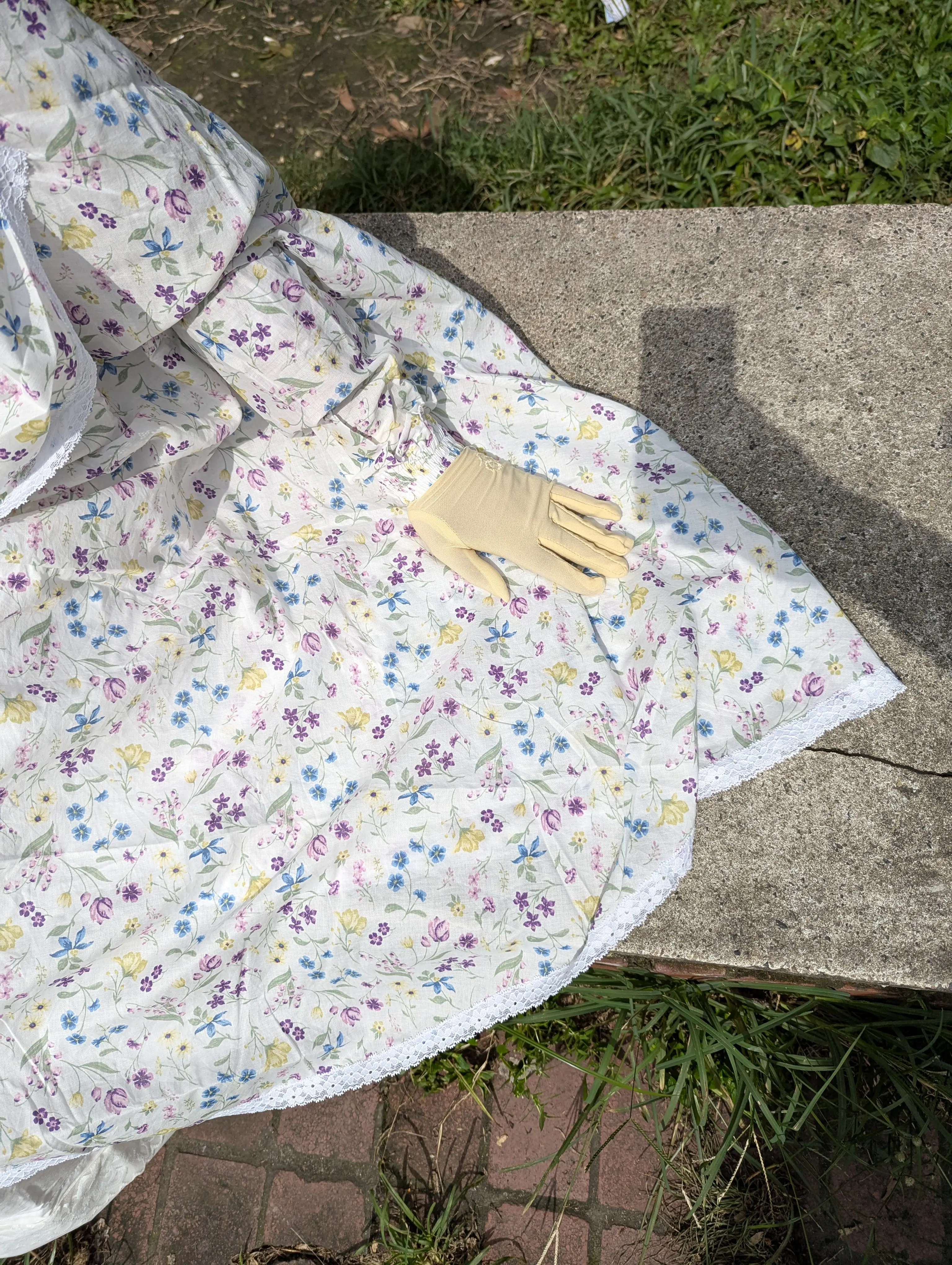 Spotted Blue Purple New Khimar