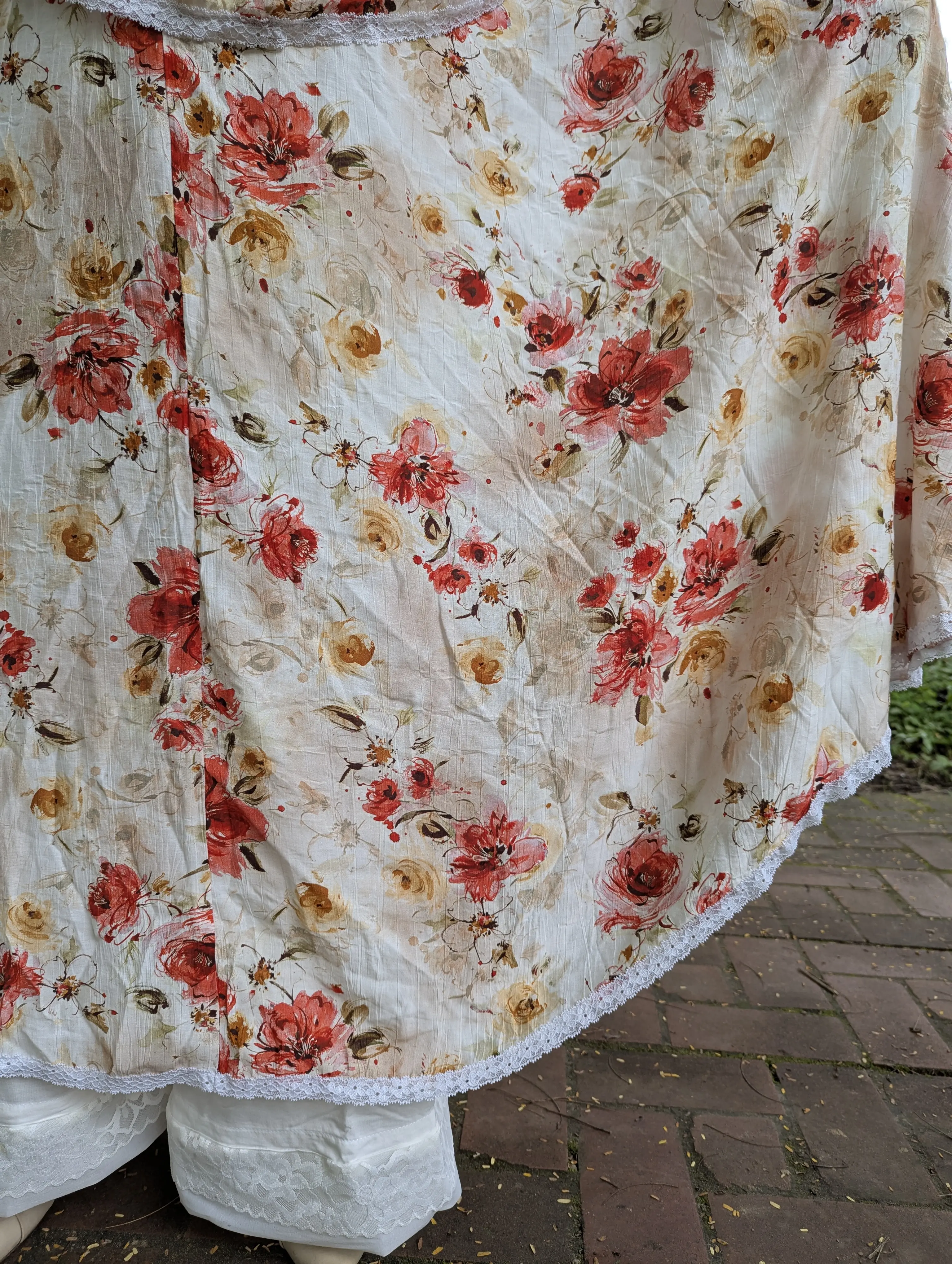 Red Sparse New Khimar