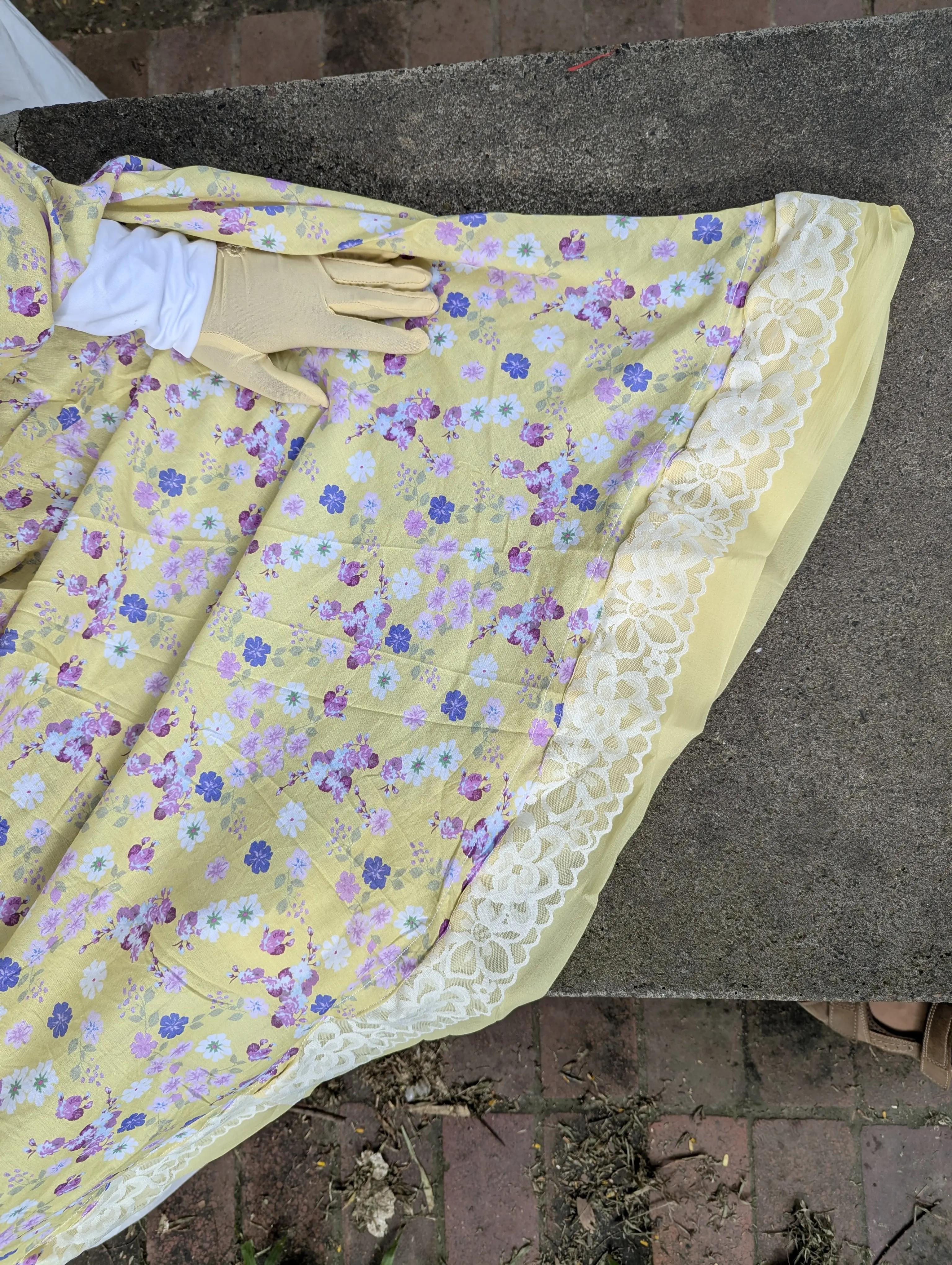 Lime-Yellow Khimar with Niqab