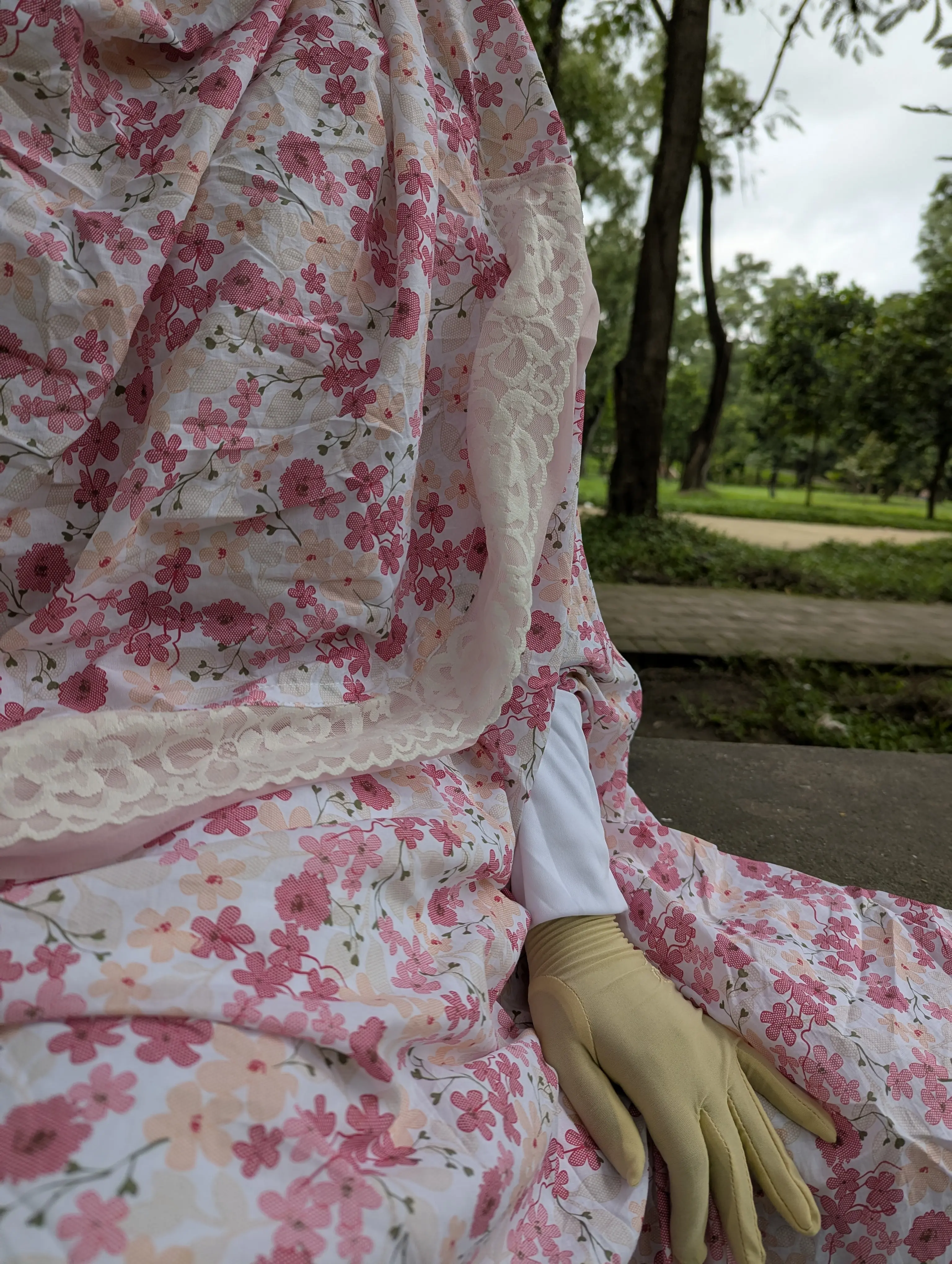 Deep Pink with Niqab