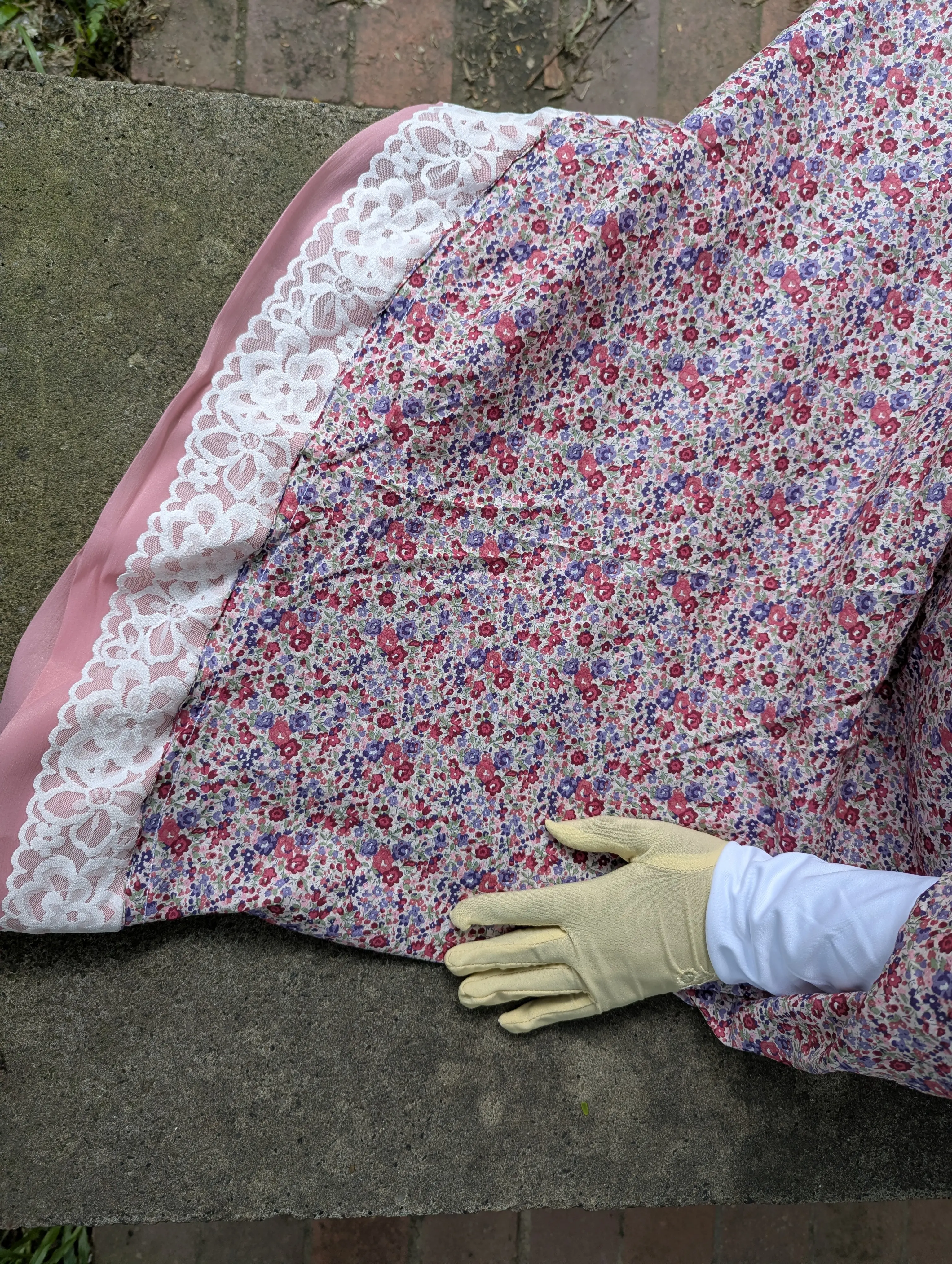 Pink Pearl Khimar with Niqab